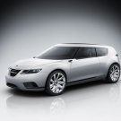 Saab 9-X BioHybrid Concept Car Poster Print on 10 mil Archival Satin Paper 16" x 12"