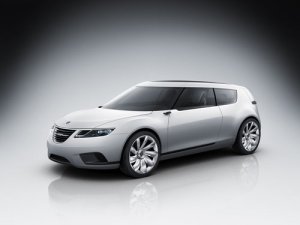 Saab 9-X BioHybrid Concept Car Poster Print on 10 mil Archival Satin Paper 16" x 12"