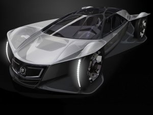 Cadillac Aera Concept Car Poster Print on 10 mil Archival Satin Paper 16" x 12"