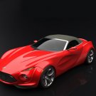 Rossin-Bertin Vorax Convertible Concept Car Poster Print on 10 mil Archival Satin Paper 16" x 12"