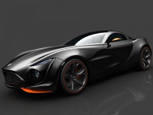 Rossin-Bertin Vorax Coupe Concept Car Poster Print on 10 mil Archival Satin Paper 16" x 12"