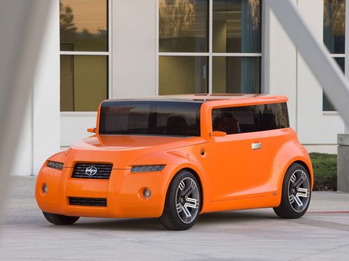 Scion Hako Coupe Concept Car Poster Print on 10 mil Archival Satin Paper 16" x 12"