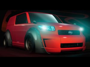 Scion xB DJ Concept Car Poster Print on 10 mil Archival Satin Paper 16" x 12"