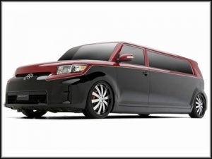 Scion All Stretched Out xB Car Poster Print on 10 mil Archival Satin Paper 16" x 12"