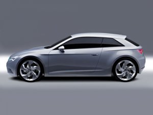 Seat IBE (2010) Concept Car Poster Print on 10 mil Archival Satin Paper16" x 12"