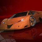 Splinter Wooden Super Car Poster Print on 10 mil Archival Satin Paper 16" x 12"