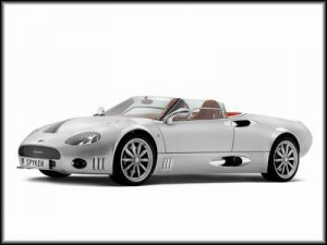 Spyker C8 Double 12 S Spyder Concept Car Poster Print on 10 mil Archival Satin Paper 16" x 12"