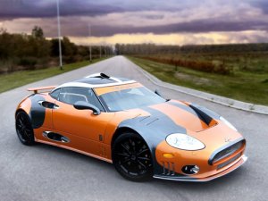 Spyker C8 Laviolette LM85 Concept Car Poster Print on 10 mil Archival Satin Paper 16" x 12"