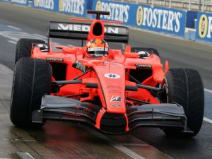 Spyker Formula One Car Poster Print on 10 mil Archival Satin Paper 20" x 15"