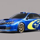 Subaru WRC Concept Car Poster Print on 10 mil Archival Satin Paper 16" x 12"