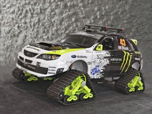 Subaru WRX STI TRAX Concept Car Poster Print on 10 mil Archival Satin Paper 16" x 12"
