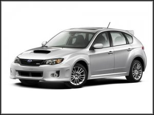 Subaru Impreza WRX 2011 Car Poster Print on 10 mil Archival Satin Paper 16" x 12"
