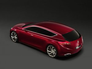 Suzuki Kizashi Concept Car Poster Print on 10 mil Archival Satin Paper 20" x 15"