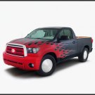 Toyota Tundra Hot Rod Truck Poster Print on 10 mil Archival Satin Paper 16" x 12"