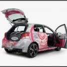 Toyota Hard Kandy Yaris Concept Car Poster Print on 10 mil Archival Satin Paper 16" X 12"