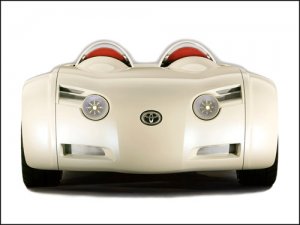Toyota CS and S Concept Car Poster Print on 10 mil Archival Satin Paper 20" X 15"