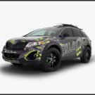 Toyota Billabong Venza Concept Car Poster Print on 10 mil Archival Satin Paper 20" x 15"