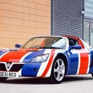 Vauxhall Union Jack VX220 Race Car Poster Print on 10 mil Archival Satin Paper 16" x 12"