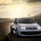 Volkswagen Golf GTI W12 Poster Print on 10 mil Archival Satin Paper 16" x 12"