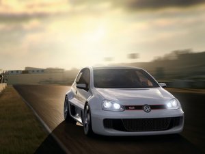 Volkswagen Golf GTI W12 Poster Print on 10 mil Archival Satin Paper 16" x 12"