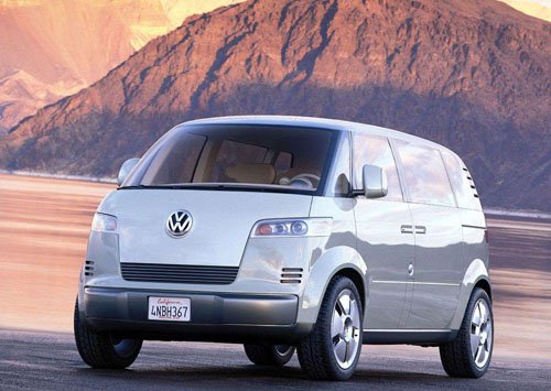 Volkswagen Microbus Concept Car Poster Print on 10 mil Archival Satin Paper 16" x 12"