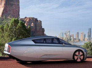 Volkswagen L1 Concept Car Poster Print on 10 mil Archival Satin Paper 16" x 12"