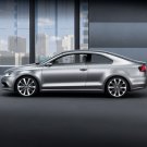 Volkswagen New Compact Coupe Concept Car Poster Print on 10 mil Archival Satin Paper 16" x 12"