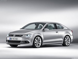 Volkswagen New Compact Coupe Concept Car Poster Print on 10 mil Archival Satin Paper 16" x 12"