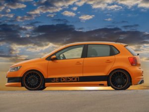 Volkswagen Polo 2010 Concept Car Poster Print on 10 mil Archival Satin Paper 16" x 12"