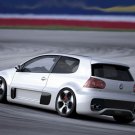 Volkswagen Golf GTI W12 650 Concept Car Poster Print on 10 mil Archival Satin Paper 20" x 15"