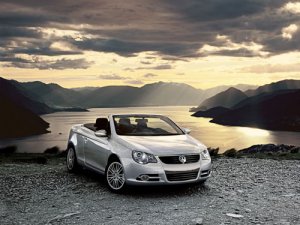 Volkswagen Eos Concept Car Poster Print on 10 mil Archival Satin Paper 20" x 15"