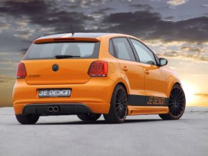 Volkswagen Polo 2010 Concept Car Poster Print on 10 mil Archival Satin Paper 20" x 15"