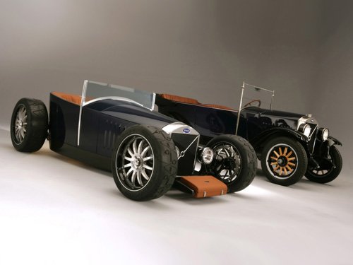 Volvo Hot Rod Jakob Duo Car Poster Print on 10 mil Archival Satin Paper 16" x 12"