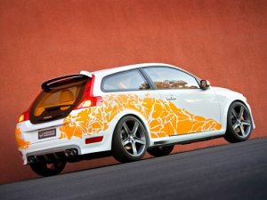 Volvo C30 Heico Sema Concept Car Poster Print on 10 mil Archival Satin Paper 16" x 12"