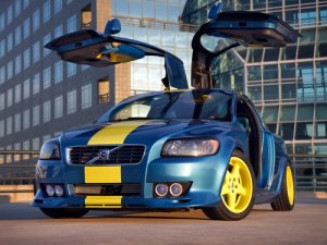 Volvo IPD C30 Concept Car Poster Print on 10 mil Archival Satin Paper 16" x 12"