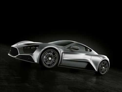 Zenvo ST1 Concept Car Poster Print on 10 mil Archival Satin Paper 16" x 12"