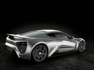 Zenvo ST1 Concept Car Poster Print on 10 mil Archival Satin Paper 20" x 15"
