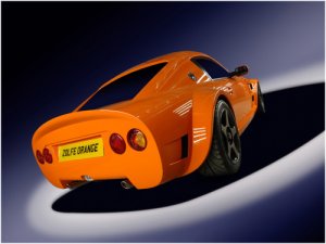 Zolfe Classic GTC4 Sports Car Poster Print on 10 mil Archival Satin Paper 20" x 15"
