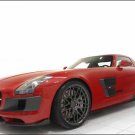 Brabus Mercedes-Benz SLS AMG Widestar Car Poster Print on 10 mil Archival Satin Paper 16" x 12"