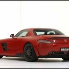 Brabus Mercedes-Benz SLS AMG Widestar Car Poster Print on 10 mil Archival Satin Paper 16" x 12"