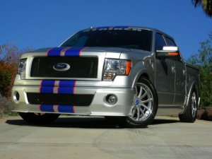 Ford F-350 Striker by Hulst Customs Truck Poster Print on 10 mil Archival Satin Paper 16" x 12""