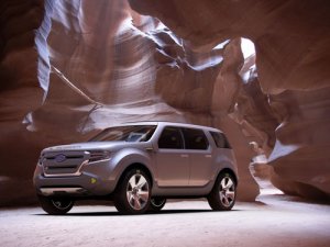 Ford Explorer America Concept Car Poster Print on 10 mil Archival Satin Paper 20" x 15"