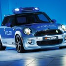 AC Schnitzer Police MINI E R56 Car Poster Print on 10 mil Archival Satin Paper 16" x 12"