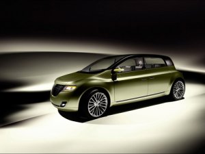Lincoln C Concept Car Poster Print on 10 mil Archival Satin Paper 20" x 15"