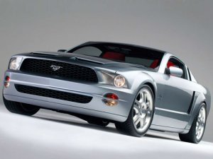 Ford Mustang GT Coupe Concept Car Poster Print on 10 mil Archival Satin Paper 16" x 12""