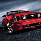 Ford Mustang 45th Anniversary Car Poster Print on 10 mil Archival Satin Paper 16" x 12""