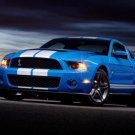 Ford Mustang GT 500 Car Poster Print on 10 mil Archival Satin Paper 16" x 12""