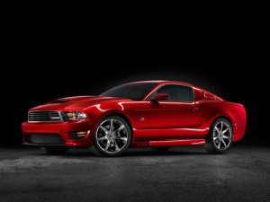 Ford Mustang GT 2011 Car Poster Print on 10 mil Archival Satin Paper 20" x 15"