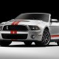 Ford Shelby GT500 Convertible 2011 Car Poster Print on 10 mil Archival Satin Paper 16" x 12""