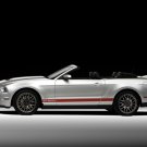 Ford Shelby GT500 Convertible 2011 Car Poster Print on 10 mil Archival Satin Paper 16" x 12""